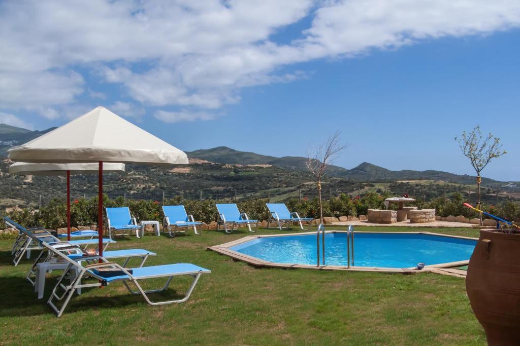 Triopetra Luxury Villas Fournou Lago Exterior photo