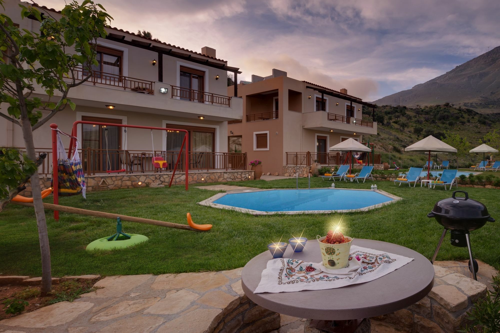 Triopetra Luxury Villas Fournou Lago Exterior photo